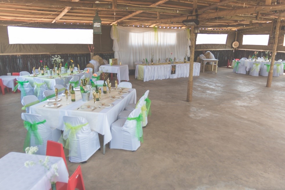 table layout - Christopher and Dominique Liddell - Kleinvallei Wedding Venue